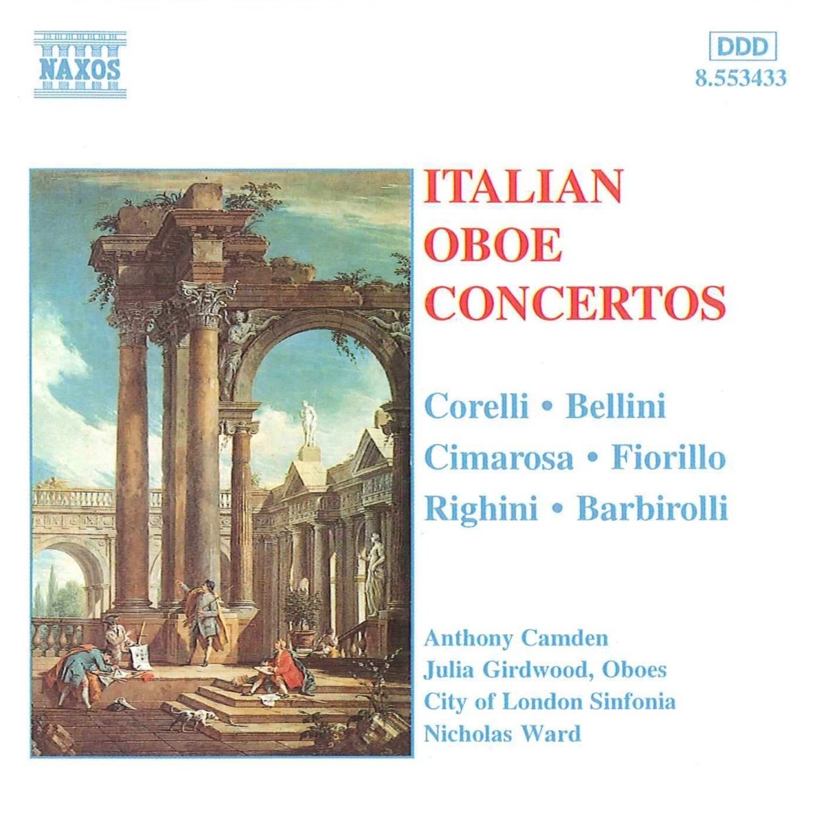 Anthony Camden - Italian Oboe Ctos 1 (CD)