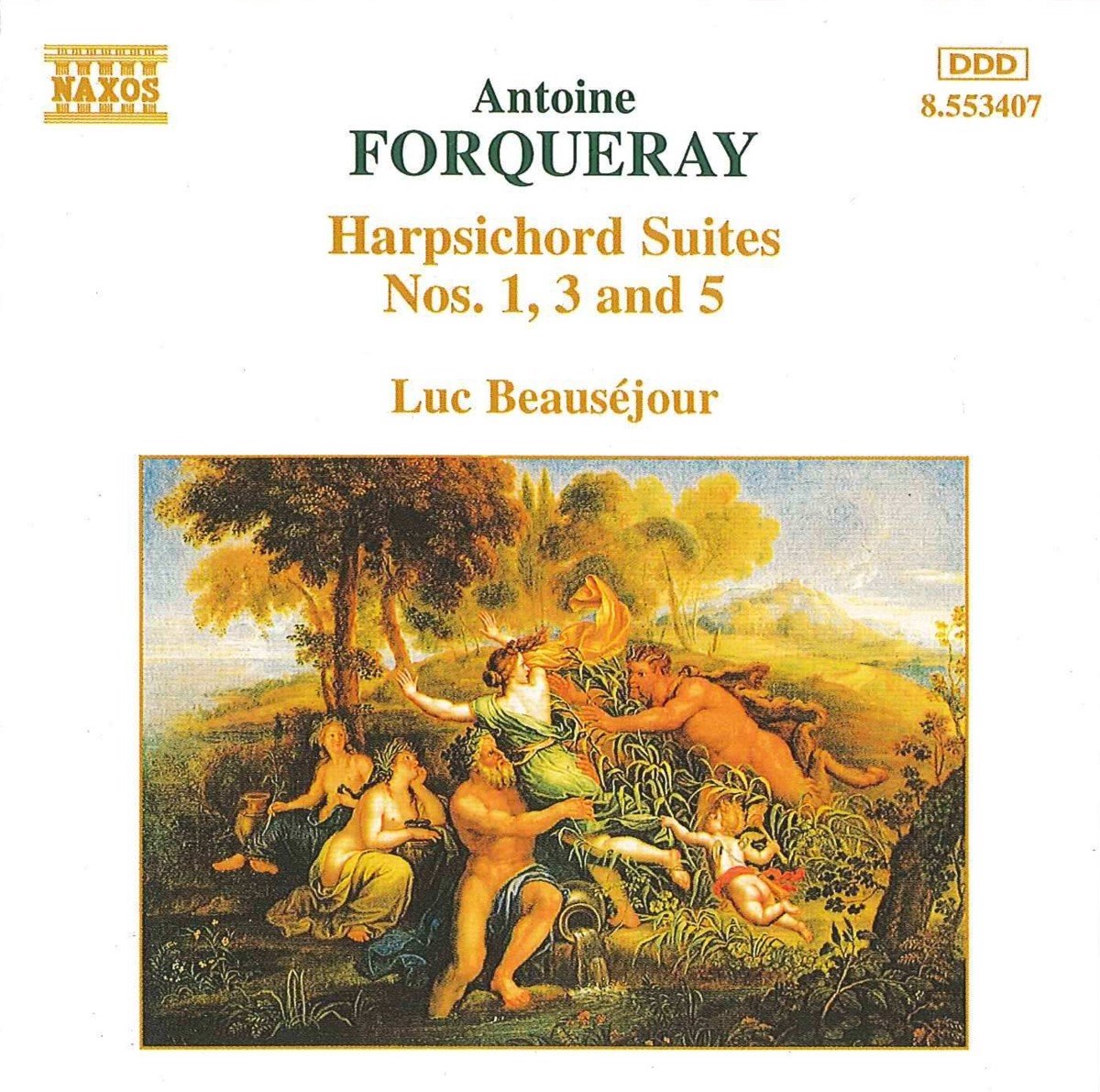 Luc Beauséjour - Forqueray: Harpsichord Suites (CD)