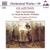 Moscow Symphony Orchestra, Igor Golovchin - Glazunov: Orchestral Works 10 (CD)