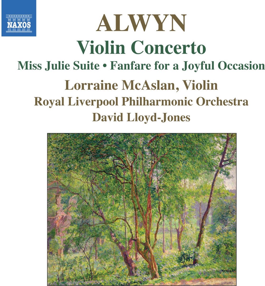 Alwyn Violin Concerto, Royal Liverpool Po CD (album) Muziek