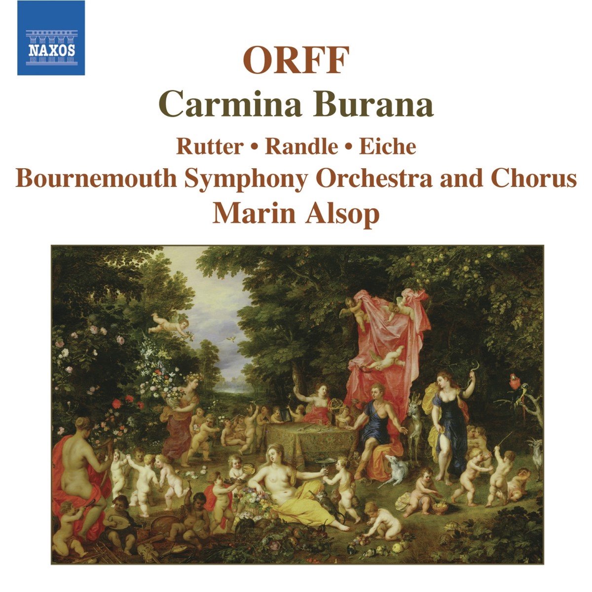 Bournemouth Symphony Orchestra & Chorus, Marin Alsop - Orff: Carmina Burana (CD)