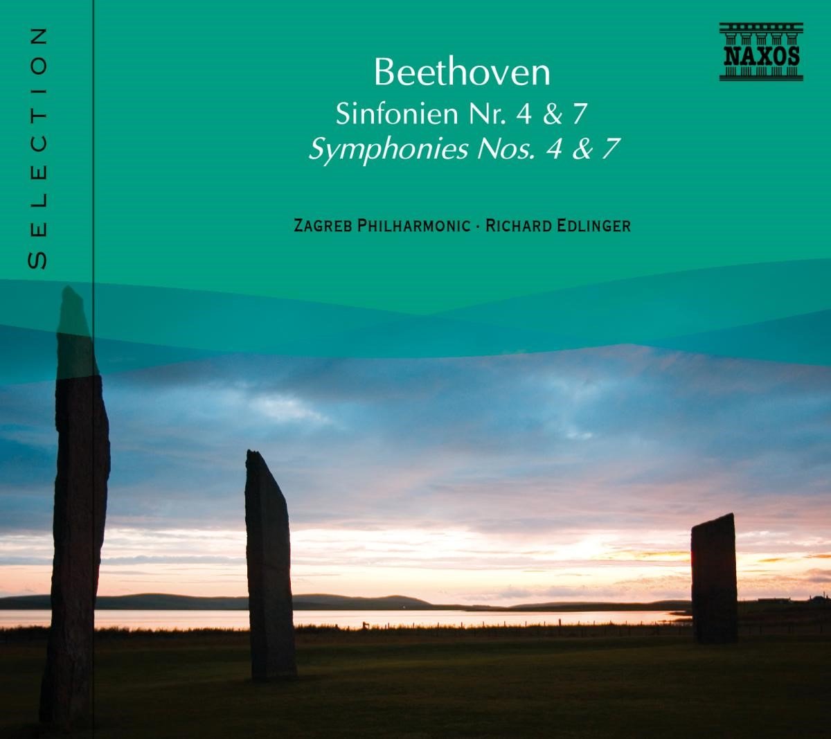 Zagreb Philharmonic Orchestra, Richard Edlinger - Beethoven: Symphonies Nos. 7 & 4 (CD)