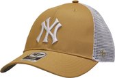 47 Brand MLB New York Yankees Branson Cap B-BRANS17CTP-KHC, Unisex, Bruin, Pet, maat: One size