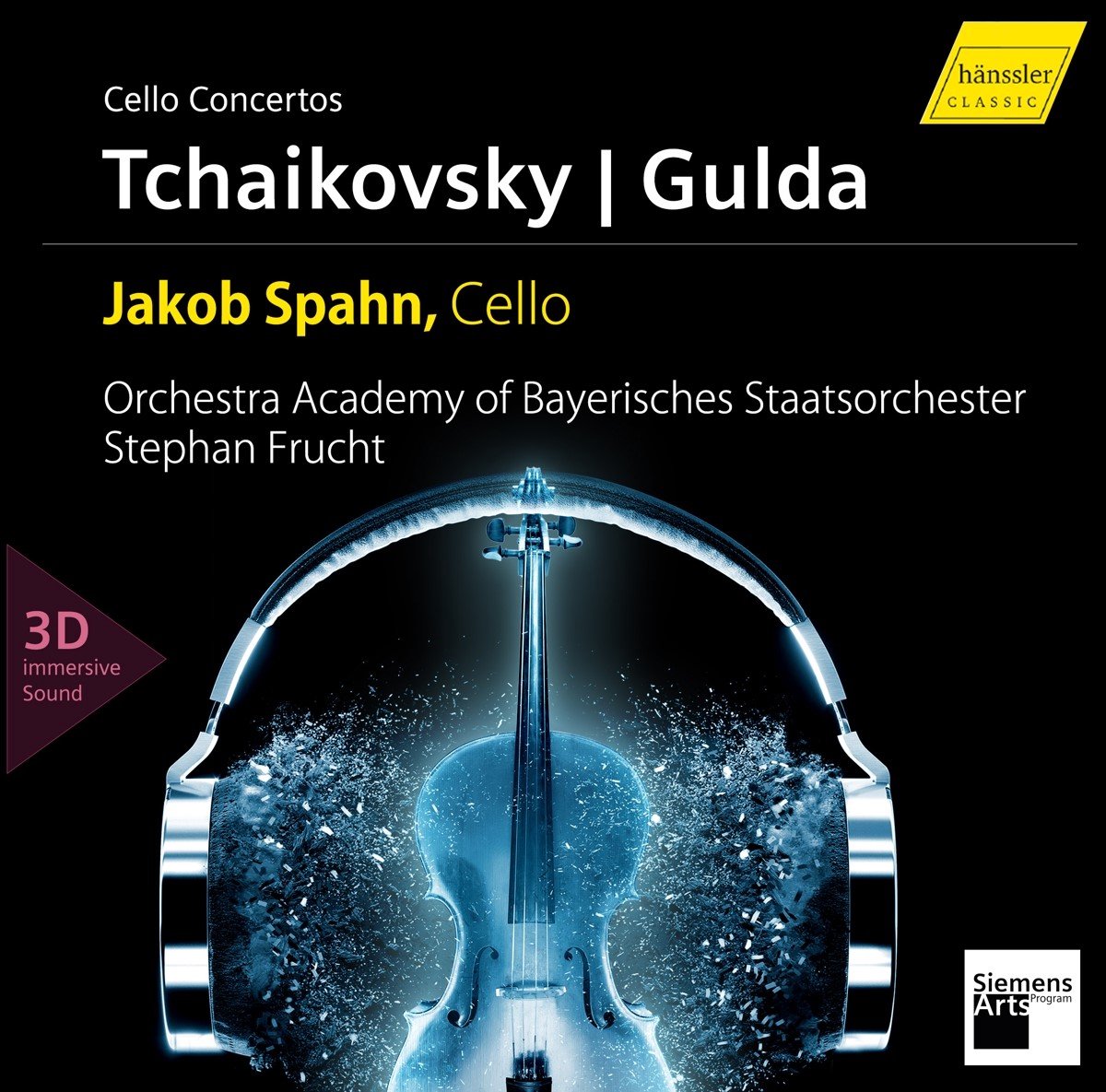 Jacob Spahn, Orchestra Academy Of Bayerisches Staatsorchester, Stephan Frucht - Gulda | Tchaikovsky: Cello Concertos (2 CD)