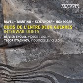 Yegor Dyachkov & Olivier Thouin - Interwar Duets For Violin And Cello (CD)