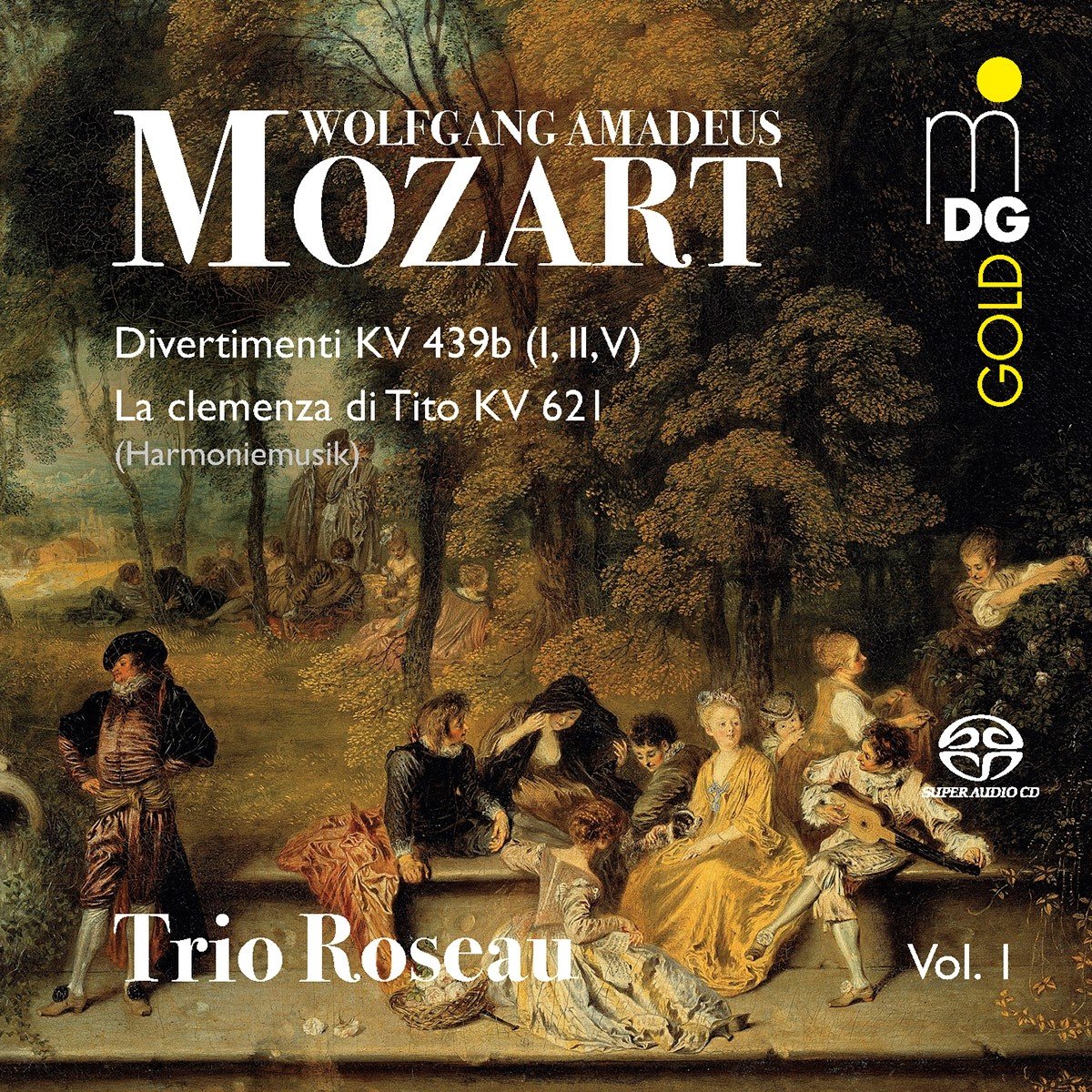 Trio Roseau - Mozart: Divertimenti Kv 439B (SACD)