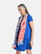 GERRY WEBER Dames Sjaal met gebatikt motief