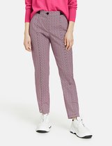 GERRY WEBER Dames Broek met fijn motief