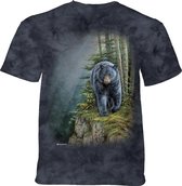 T-shirt Rocky Outcrop Black Bear KIDS L