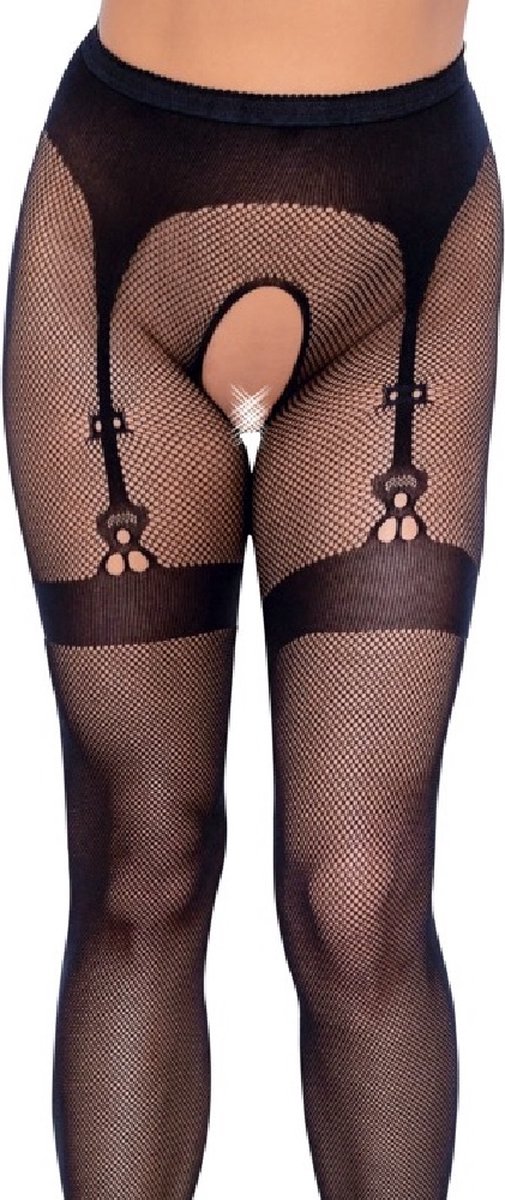 Goedkoopste Cottelli LEGWARE - Crotchless Tights - Maat M