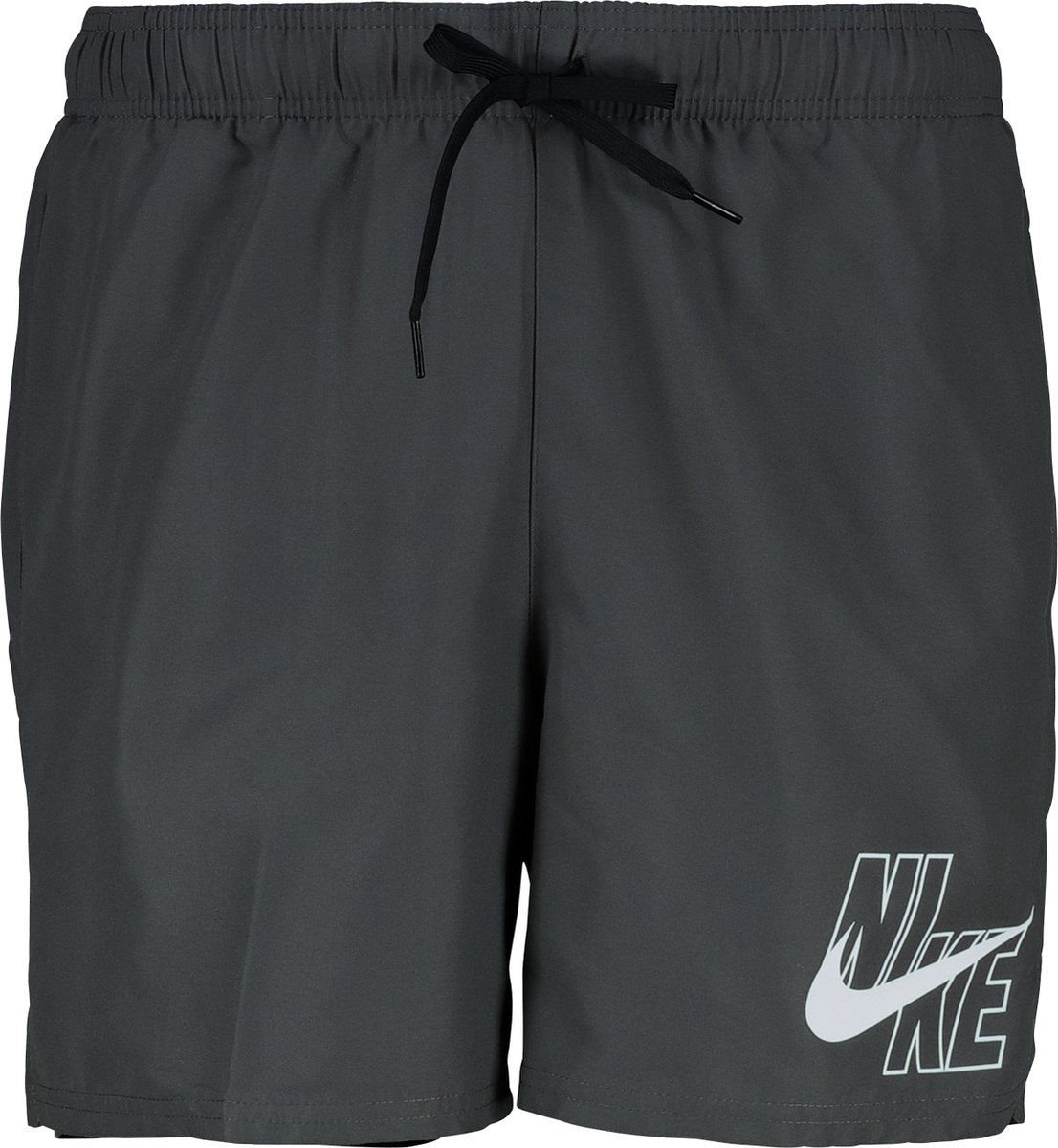 Nike Swim Logo Lap 5" Volley Heren Zwembroek - Iron Grey — afbeelding 9