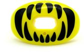 Battle Sports Science Predator Yellow / Black Oxygen Lip Protector Mouthguard