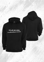 Gij zult niet stelen ( de overheid duldt geen concurrentie ) - trui - hoodie - funny shirt - cadeau- maat XL