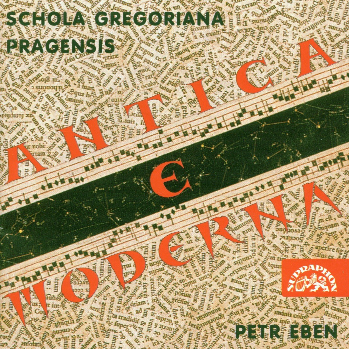Petr Eben, Schola Gregoriana Pragensis, David Eben - Antica E Moderna (CD)