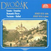 Josef Suk & Josef Hála - Dvorák:Sonata/Romatic Pieces/Nocturne (CD)
