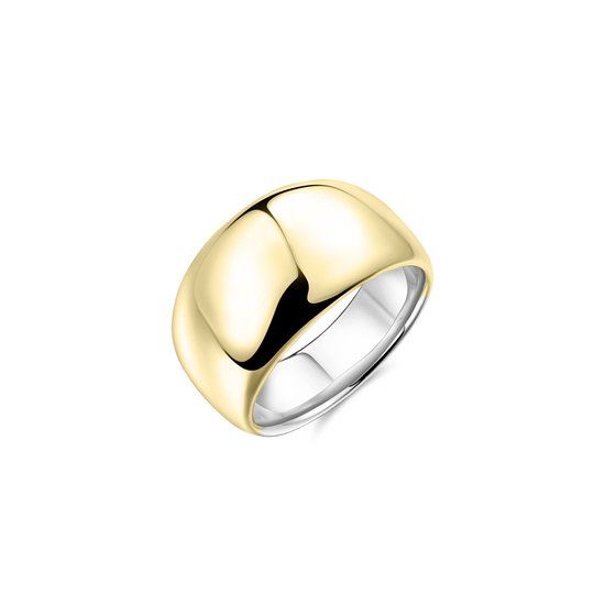 Gisser Jewels - Ring R464Y - argent plaqué or jaune - - taille 56