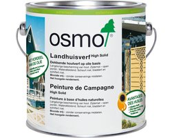 Osmo Landhuisverf 2308 Scandinavisch rood 0.75 Liter |Scandinavisch rode beits voor buiten | Buitenverf Hout | Hout Verf Scandinavisch rood | Oliebeits | Verfolie