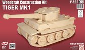 Bouwpakket 3D Puzzel Tank   Hout  FSC Modelbouw