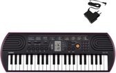 Casio SA-78 Keyboard - Pink - 44 Mini Toetsen - inclusief adapter