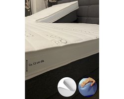 Splittopper 180x200 - Medium/Stevig - HR60 - Bamboo Exclusive - ca. 12 cm dik - Anti Allergie - SPLIT