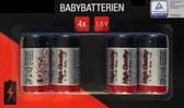 Baby Batterij 1,5V- R14P- Set van 4 stuks