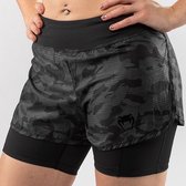 Venum Defender 2.0 Hybrid Compression Shorts Dames Zwart Camo maat L