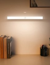 LED lamp met bewegingssensor - 30CM - Wit licht - USB Oplaadbaar - Kastlamp - Keukenlamp - Nachtlamp - Garagelamp - Tentlamp - Draadloos