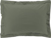 Livetti Oxford Kussenssloop Kussenhoes 50x70cm Katoen  Khaki