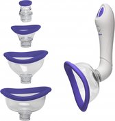 Doc Johnson - Bloom - Intimate Body Pump - Automatic - Vibrating - Rechargeable - Pumps Vagina Paars