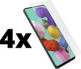 4 Stuks - Screenprotector Samsung Galaxy A51