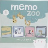 Little Dutch Spel Memory - Memo Zoo - Vanaf 3 Jaar