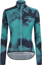 Santini Windstopper Jacket Dames Aqua Blauw - Nebula Storm Pocketable Windbreaker For Women Acqua Blue - M
