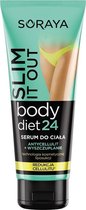 SORAYA Body Diet 24 Slim It Out Afslankcreme en Anti Cellulitis Bodycreme 200 ml -  Cellulite Creme - Valentijnsdag Cadeau