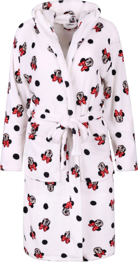 Witte kamerjas voor dames met stippen Minnie Mouse DISNEY / XS | bol.com