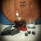 BarrelBoss | Glazen Skull | Icecubes | Whisky glas | Whiskey | Wodka | 1000ml