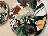 Gina Da - Paradise Dinner plate -  2x Diner bord - Handgemaakt - 27cm ø