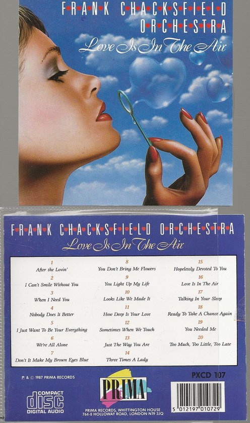 FRANK CHACKSFIELD ORCHESTRA - LOVE IS IN THE AIR