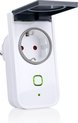 alpina Smart Home - Slimme Stekker - Smart Plug voor Buiten - 230V - IP44 Spatwaterdicht - Tijdschema's - Verbruiksmeter - App Besturing