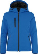 Clique Padded hoody softshell ladies kobalt m