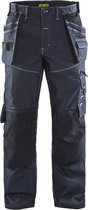 Blaklader Werkbroek Denim Stretch X1900 1960-1141 - Marineblauw/Zwart - D124