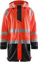 Blaklader Regenjas High vis LEVEL 1 4324-2000 - High Vis Rood/Zwart - XXXL