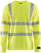 Blaklader Multinorm T-shirt lange mouw 3481-1761 - High Vis Geel - L