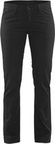 Blaklader Dames chino 2-weg stretch 7165-1830 - Zwart - D20