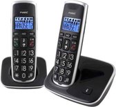 VERPAKKINGSSCHADE - Fysic - Senioren Dect Telefoon - Twinset - Duo Set - 2 Handsets - Big Button - Grote Toetsen