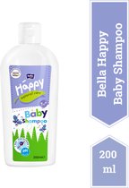 Bella Baby Happy Babyshampoo (200 ml fles), 1 flessen, pH-neutrale, scheurvrije formule