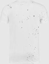 Ballin Amsterdam -  Heren Slim Fit   T-shirt  - Wit - Maat XL