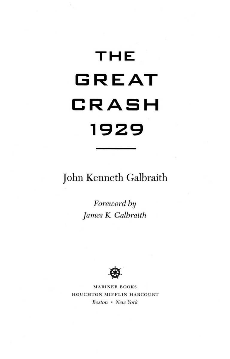 Omslag van The Great Crash 1929