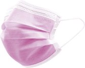 Mondmasker Unigloves Profil Plus, Roze , Elastiek, 50 maskers per verpakking