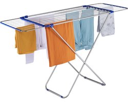 droogrek uitschuifbaar - voor kleding - rvs - 13,6 m drooglengte - binnen - buiten