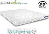 Omra - Polo - Tencel - Topdek - Matras - Topper - Koudschuim - XL - 70x210x12 cm